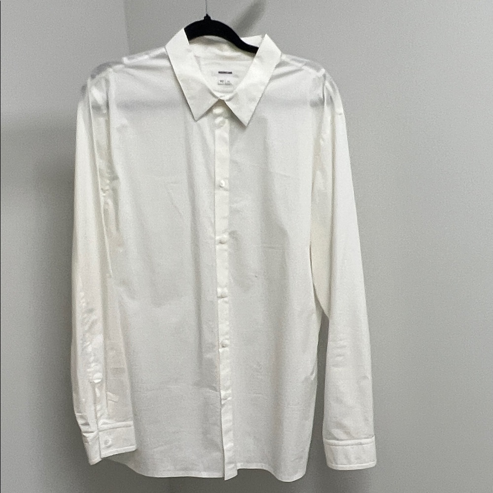 Helmut Lang White Dress Shirt for Men